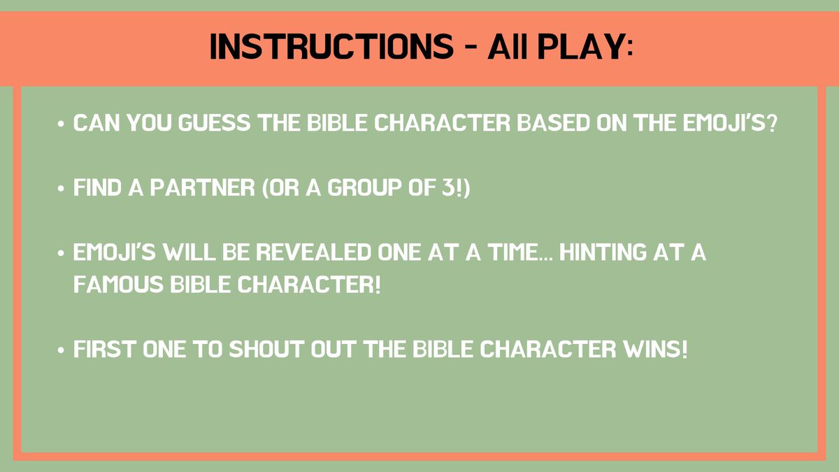 Bible Emoji Battle: Bible Character Edition image number null